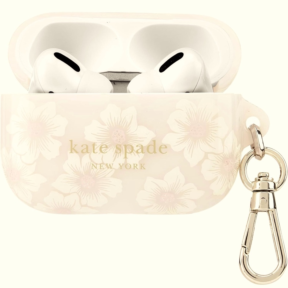 Kate Spade AirPods Pro Case Hollyhock Cream